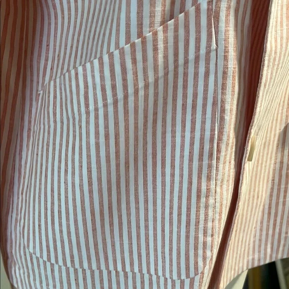 Frank & Eileen Pink Striped Blazer - Picture 5 of 6